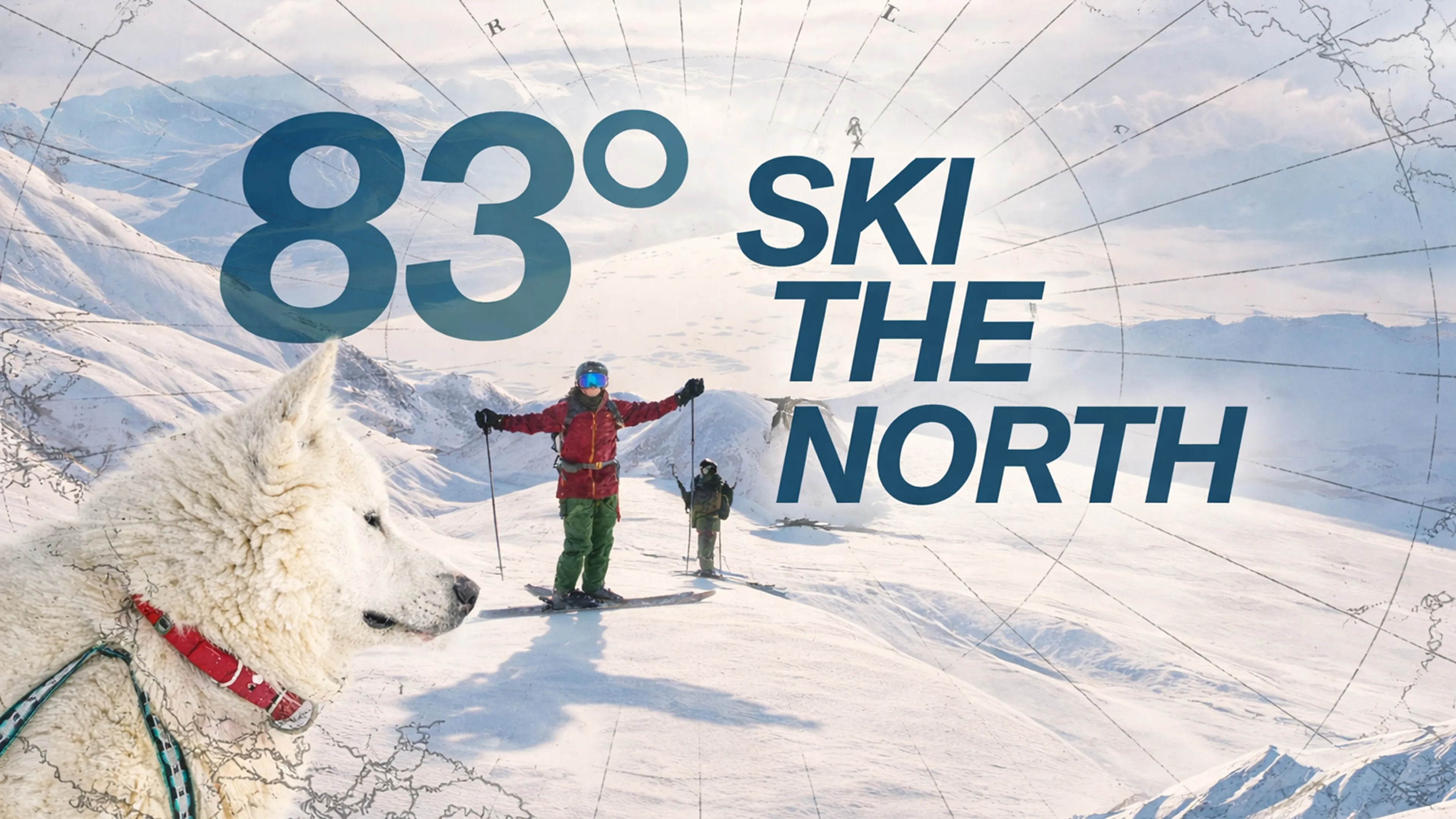 83° Ski the North poster